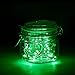 BINZET 10ft 30 LEDs Green Starry Starry Light String Light 3xAA Battery Powered Flexible Indoor String Lights Wedding Party Light