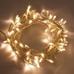 Catena di 6,4 m, 80 Flashled bianco c...