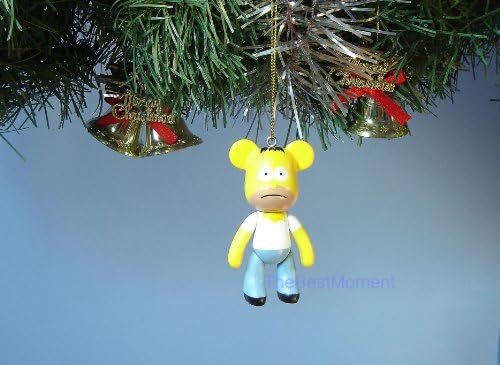 *B11 BEAR CHRISTMAS ORNAMENT HOMER SIMPSON HOME DECORATION TREE DECOR