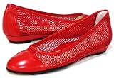 Taryn Rose 'Betty' Ballet Flats Womens - Red
