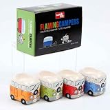 Camper Van T Light Holders - Set of Four