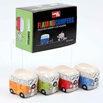 Camper Van T Light Holders - Set of Four