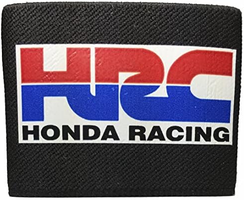 MoToSox - Rear Reservoir Brake Cover - Single Honda Racing "HRC" logo (Pack of 1)
