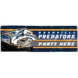 Wincraft Nashville Predators "Fans Only" 2'x6' Vinyl Banner