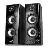 GENIUS SP-HF 1800A Drei-Wege Lautsprechersystem 50W RMS Regler fuer Lautstaerke Bass +Hoehen 3,5mm Audio LineIn Kopfhoerer