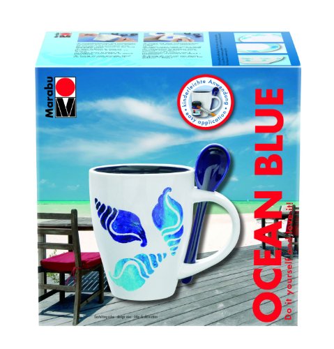 Marabu 110500089 - Porcelain Set Ocean Blue Preisvergleich