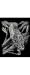 Silver Foil Engraving Art Cockatoo