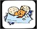 Decorated Mouse Pad with chick, born, environment, hatched, egg