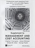 Management and cost accounting