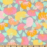 44'' Wide Kaffe Fassett Persimmon Opal Fabric By The Yard