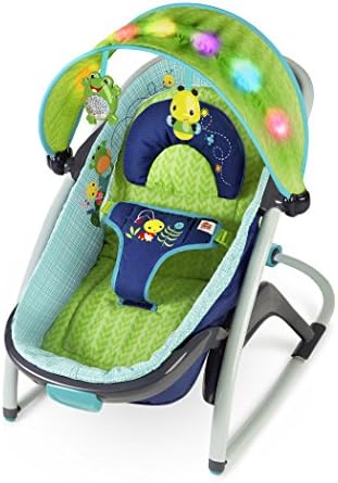 Bright Starts Light Up Lagoon 2-in-1 Delight &amp; Dream Rocker