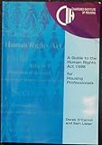 A guide to the Human Rights Act 1998 for housing professionals