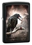 Zippo Black Raven Licorice Matte Lighter