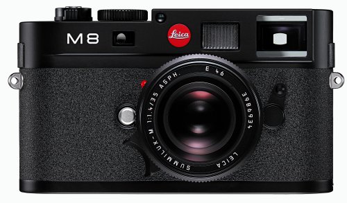 Leica M8 10.3MP Digital Rangefinder Camera with .68x Viewfinder (Black Body Only)