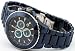 Oniss #ON621-M2 Men's Blue Ceramic Deluxe Collection Sports Chronograph Watch