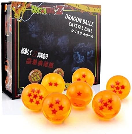 Dragon Ball Z Stars Crystal Grass Ball Set of 7pcs with Gift Box (42mm)
