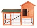 Small Animal Hutch with Enclosure, 199 &times; 146 &times; 93 cm