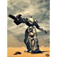 Science Fiction scene done with poser