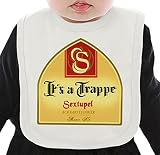 It's A Trappe ネクタイを有する有機ビブ Medium