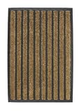 William Armes Sherpa Coir Mat, Striped, 60 x 40 cm
