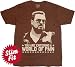 The Big Lebowski World of Pain Brown T-shirt Tee