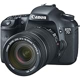 Canon EOS 7D 18 MP CMOS Digital SLR Camera with 3-inch LCD and 18-135mm f/3 ....