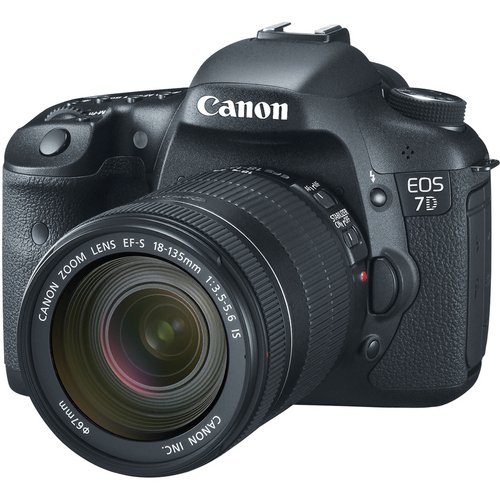 Canon EOS 7D 18 MP CMOS Digital SLR Camera with 3-inch LCD and 18-135mm f/3.5-5.6 IS UD Standard Zoom Lens