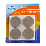 from Ashley 8 Pack Heavy Duty Felt Protectors For Use on Sofas, Chairs, Stools, Tables, etc. 38 mm Diameter