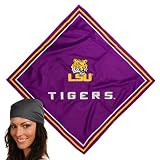 NCAA LSU Tigers Purple Jersey Bandana