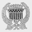 Silver Star OG BLING Belt Buckle