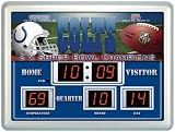 Indianapolis Colts NFL 14x19 Scoreboard Clock Thermometer