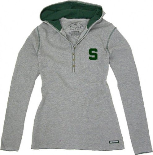 Buy Michigan State Spartans -Ladies- Impulse Thermal Long Sleeve Button Up Top