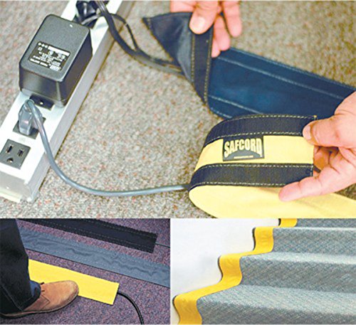 3" SafCord Carpet Cord Cover - Length: 3FT - Color: Taupe