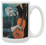Picasso - The Old Guitarist 15 Oz. Ceramic Coffee Mug