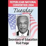 2004 RNC: Secretary of Education Rod Paige (8/31/04) | Rod Paige