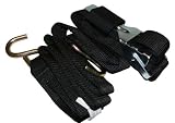 Rod Saver Paddle Buckle Gunwale 2 inch Tie-Down (10 Feet)