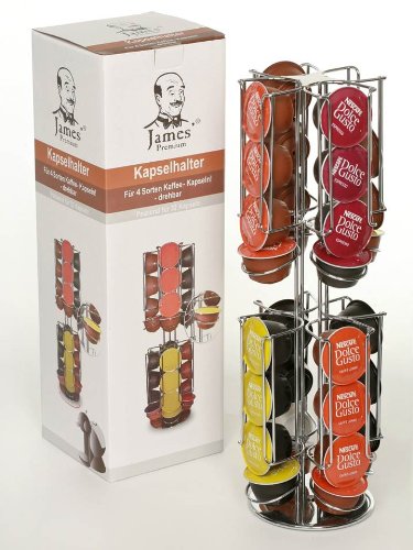 Dolce Gusto Kapselhalter im Edelstahldesign + 