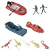 Ocean Explorer 28 Piece Playset: Scuba Diver Figures with Higgins Boat, Torpedo Craft, and Raft_s-3