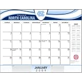 North Carolina Tar Heels 2009 Desk Pad