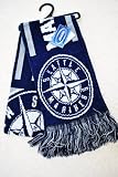 MLB Seattle Mariners Knit MLB official Knit Stripe Jersey Scarf 2011 NEW