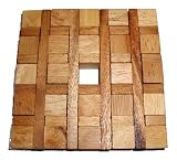 Hotplate Wood Brain Teaser Puzzle - Can't solve it?...well, looks good in kitchen..