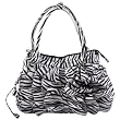 Journee Collection Womens Ruffled Accent Tote Bag