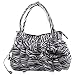 Journee Collection Womens Ruffled Accent Tote Bag