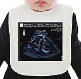 Allien Baby ネクタイを有する有機ビブ Medium