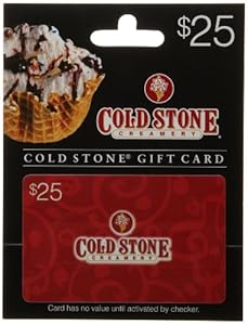 Amazon.com: Cold Stone Creamery Gift Card $25: Gift Cards