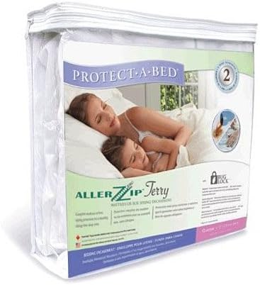 Protect A Bed Allerzip Terry Bedbug/Waterproof Case Full XL 13in Zippered - BOM0413