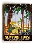 ArteHouse planked wood sign 18 x 24 Vintage California Coast Wall Decor