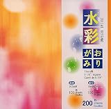 Origami Paper, Colorful Streaks designs #Ai-1933/4