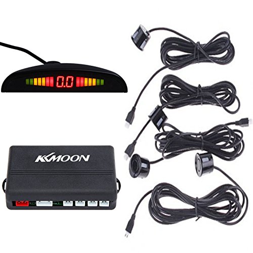Docooler car led parking reverse backup radar system wi…