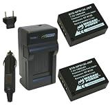Wasabi Power Battery and Charger Kit for Fujifilm NP-W126 and Fuji FinePix HS30EXR, HS33EXR, X-Pro1